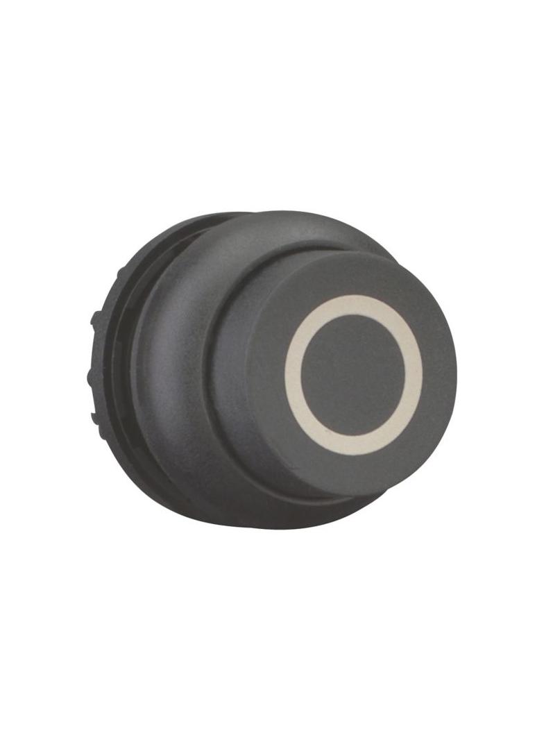 M22S-DRH-S-X0 Napęd przycisku czarny /O/ bez samopowrotu płaski wystający 216680 EATON