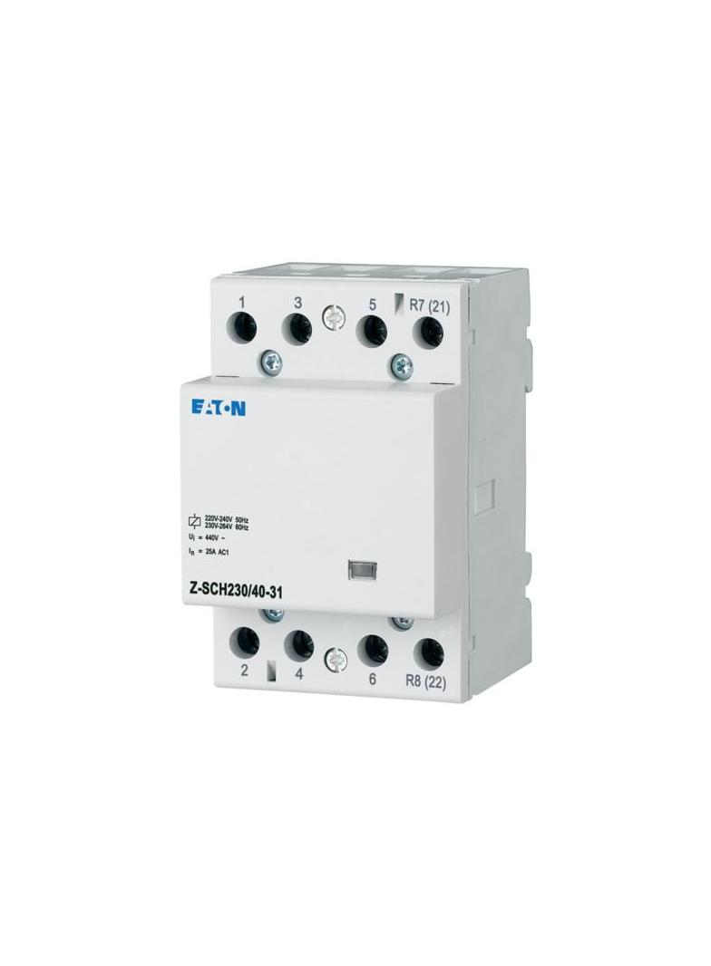 Z-SCH230/40-31 Stycznik modułowy 40A 3Z 1R 230V AC 248854 EATON