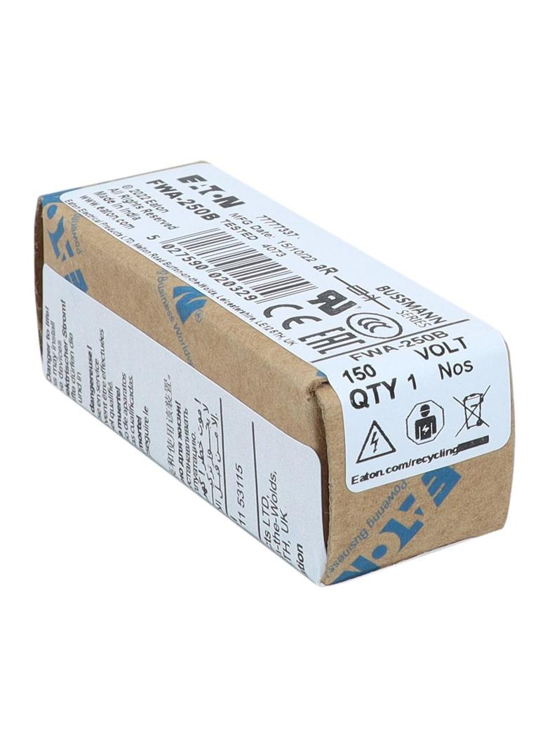 250A 150V AC SEMI-COND FUSE Wkładka szybka 250A AC 150V DC 150V 25x68 mm UL FWA-250B EATON
