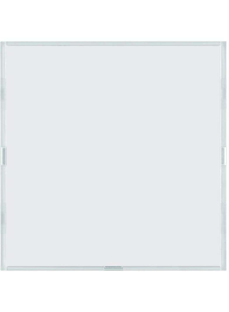 BERKER KNX e/s B.x Przycisk pojedynczy z polem opisowym z diodami LED RGB i czujnikiem temperatury biały i krem 80161780 HAGER