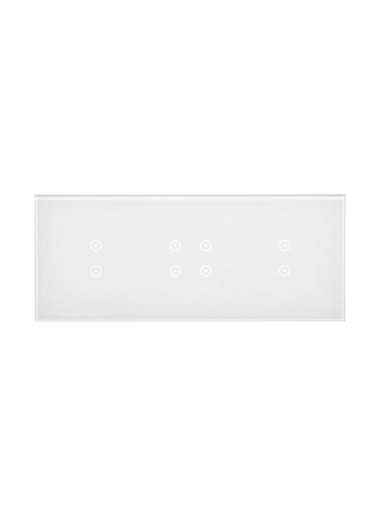 Simon 54 Touch Panel dotykowy S54 Touch 3 moduły 2 pola dotykowe pionowe + 4 pola dotykowe + 2 pola dotykowe pionowe biała perła DSTR3343/70 KONTAKT