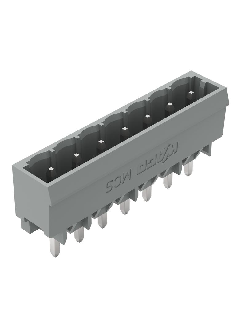 MCS-MIDI Classic wtyk 7-bieg. szary raster 5 mm /100szt./ WAGO