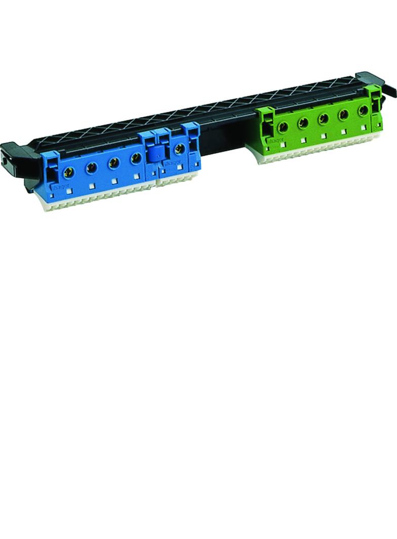 volta Wspornik z zaciskami PE/N QuickConnect 3-rzędowe VZ463 HAGER