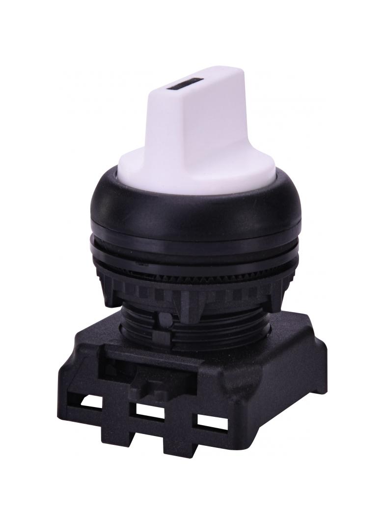 EGS2-S-W - Napęd pokrętny piórkiem 2 położeniowy, z powrotem -Biały