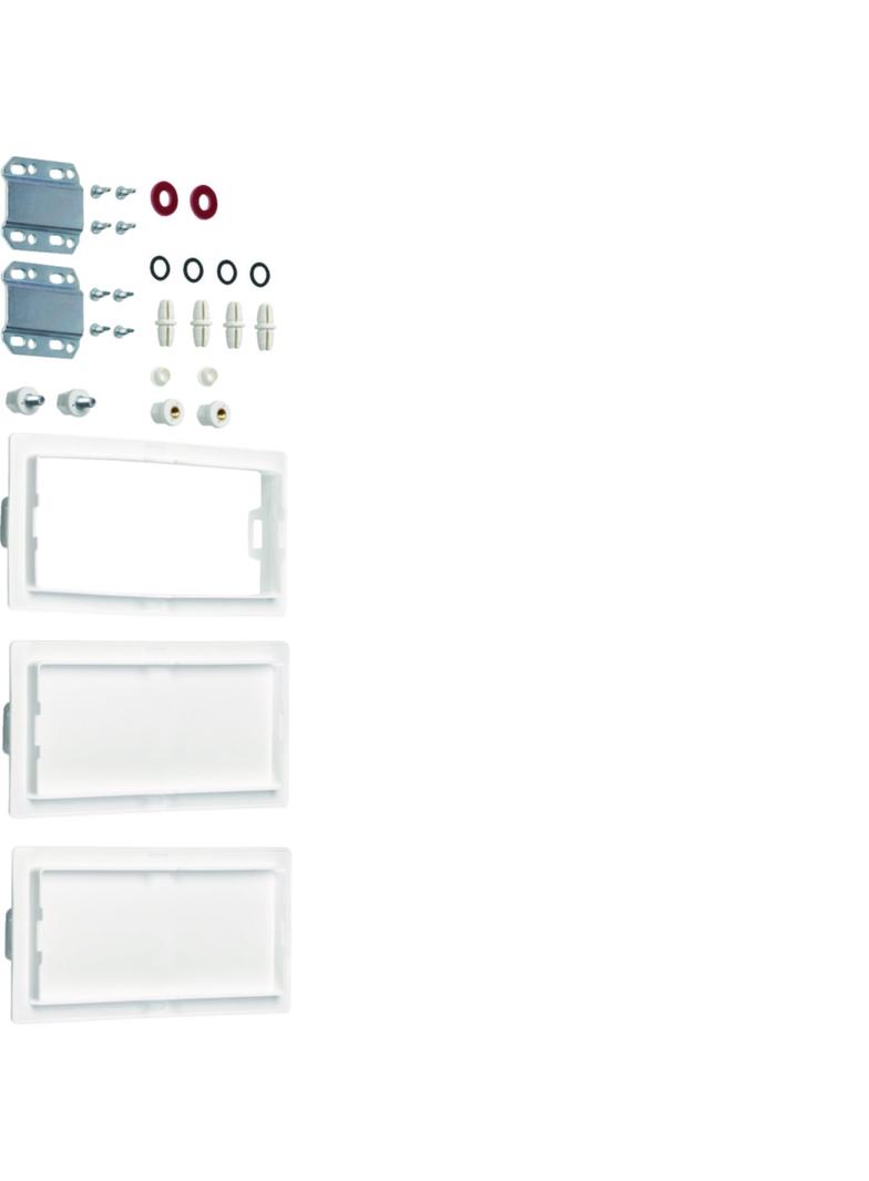univers Zestaw łączeniowy do obudowy 3-pol. głębokość 160/205mm FZ443B HAGER
