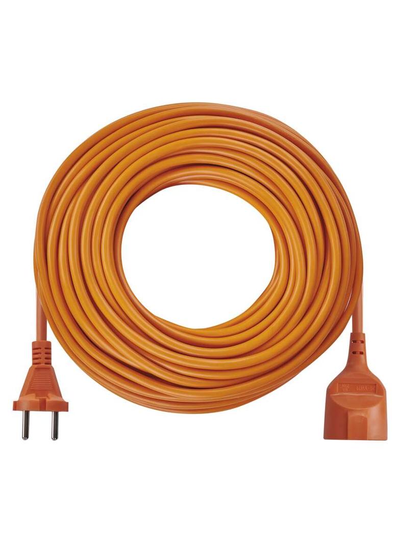 Przedłużacz 1 gniazdo 30m bez uziemienia PVC 230V pomarańczowy P01330 EMOS