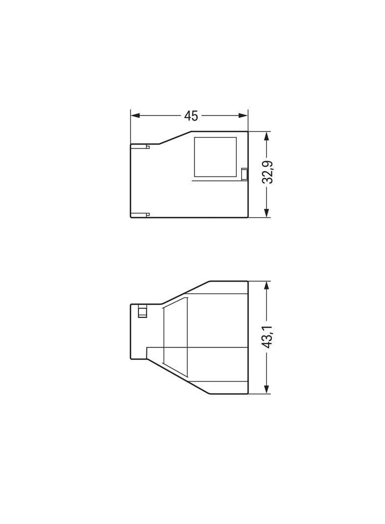 obudowa odciążająca przewody