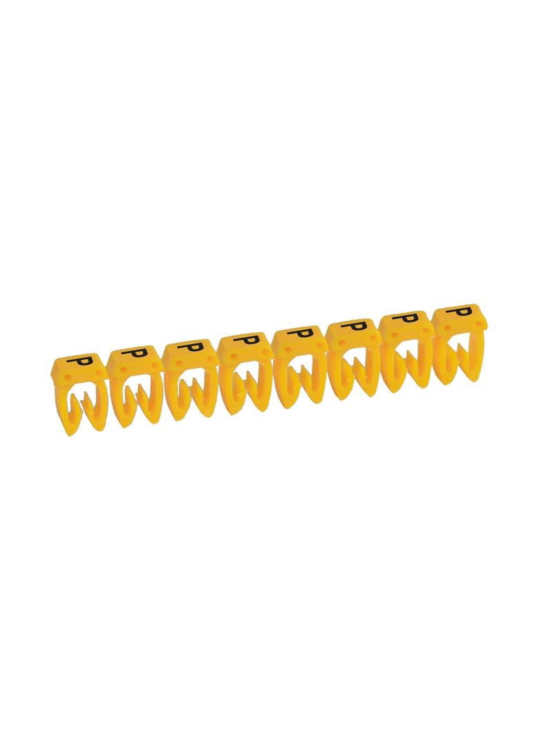Oznacznik Cab3 4 - 6 Mm2 Litera P (x300)  038375 LEGRAND