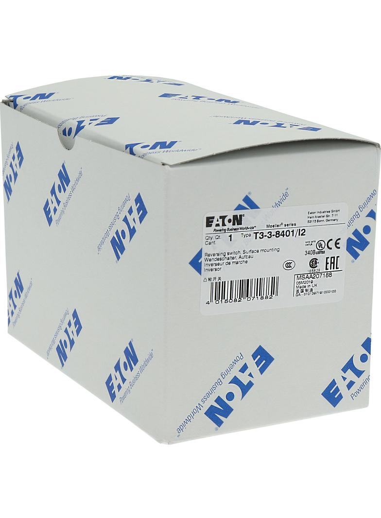 T3-3-8401/I2 Łącznik krzywkowy 32A 13kW 207188 EATON