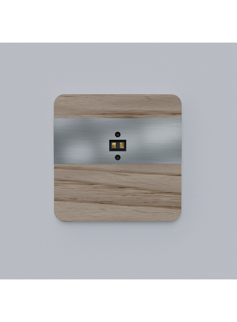 Laserowy czujnik odległości DRL-12, czujnik ruchu, jesion-satyna