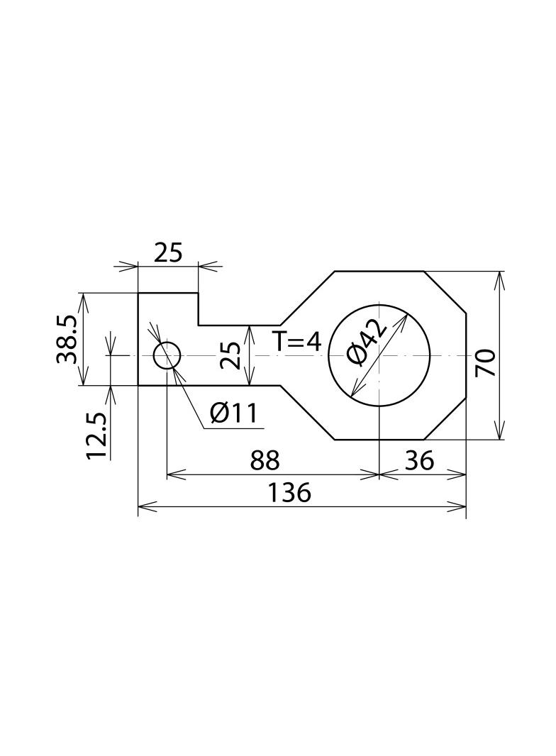 Kształtka przyłączeniowa prosta