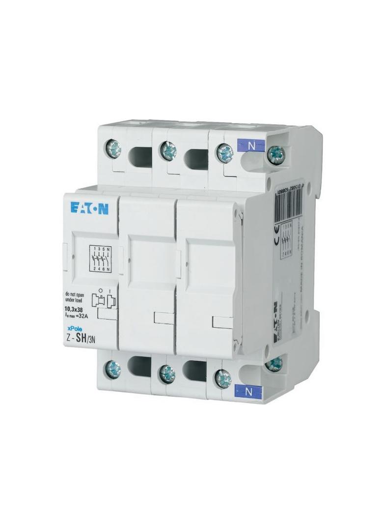 Z-SH/3N Rozłącznik bezpiecznikowy cylindryczny 10x38mm 3P+N 263880 EATON