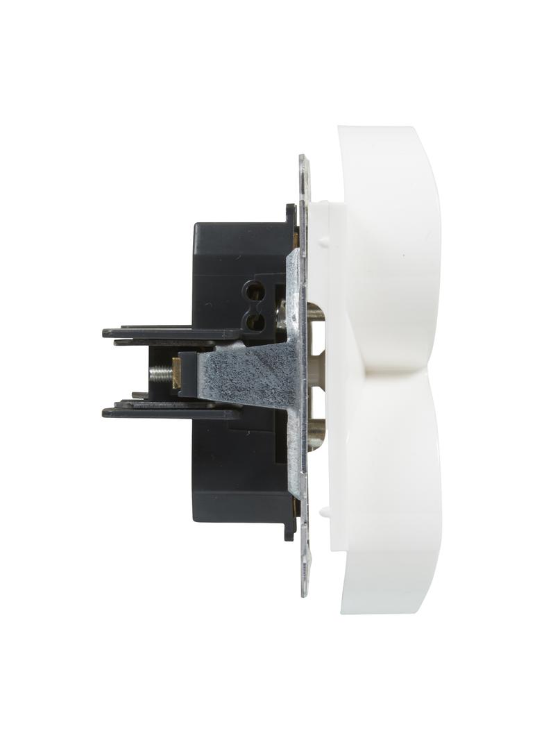 SUNO Gniazdo podwójne 2x2P+Z 16A białe 721191 LEGRAND