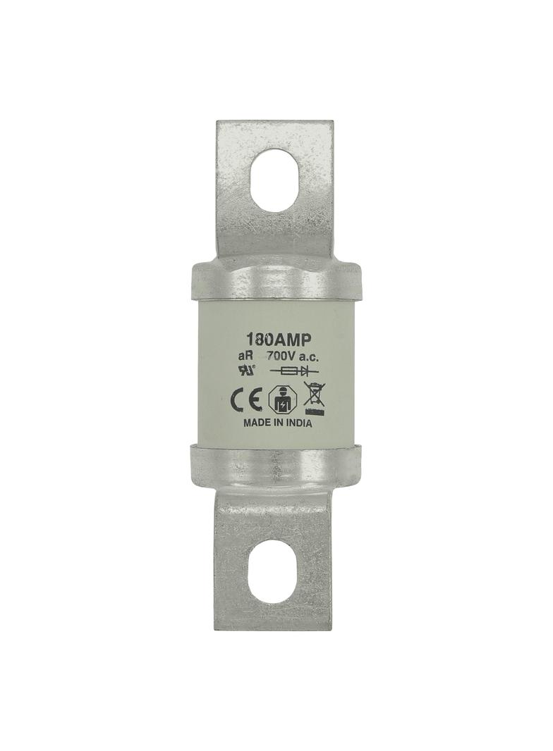 180AMP 690V AC BS88 HIGH SPEED FUSE Wkładka szybka 180A AC 690V DC 350V BS88 41x113 mm aR 180MT EATO
