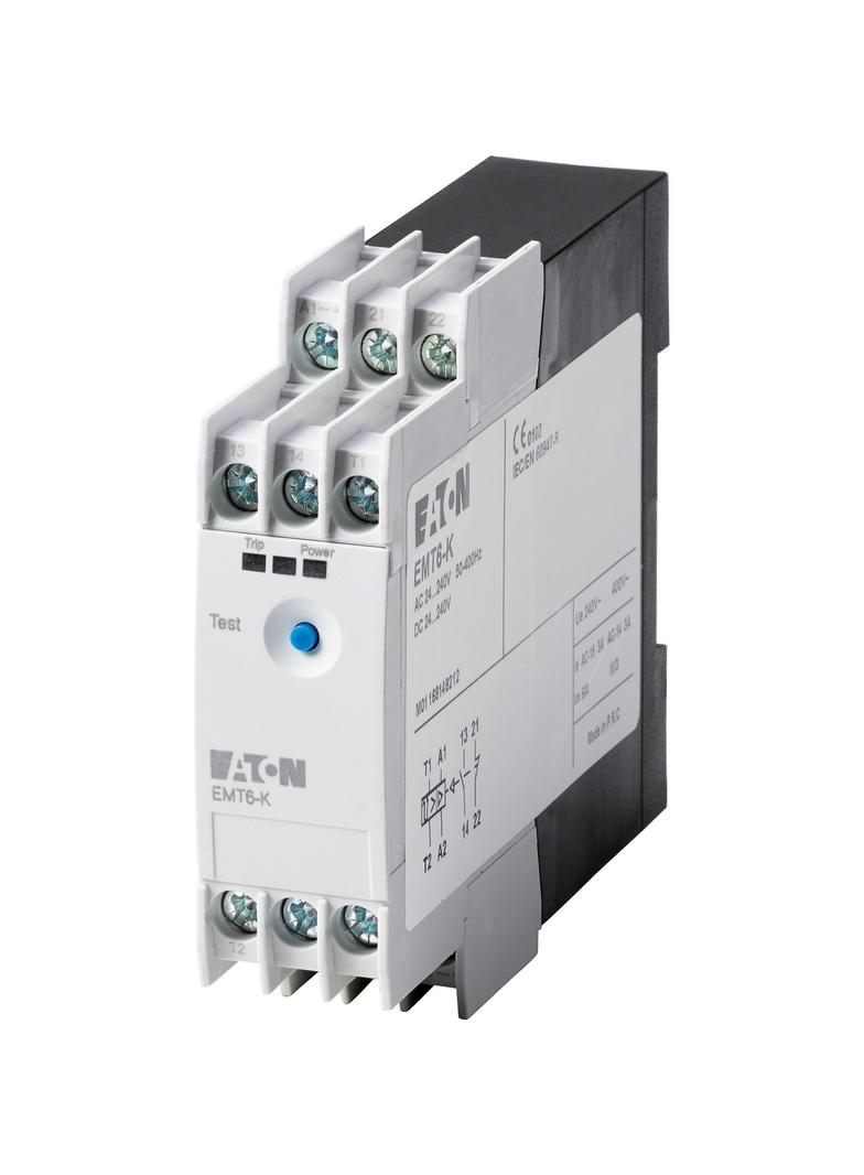 EMT6-K Zabezpieczenie termistorowe 6xPT 24–240V AC/DC bez blokady 269470 EATON
