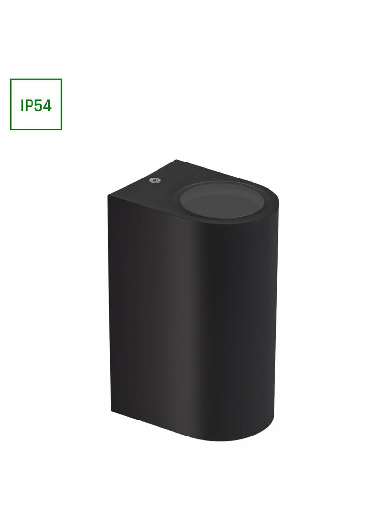 PARETE GU10 X2 DWUKIERUNKOWY KINKIET 250V IP54 150 x 73 x 95mm CZARNY