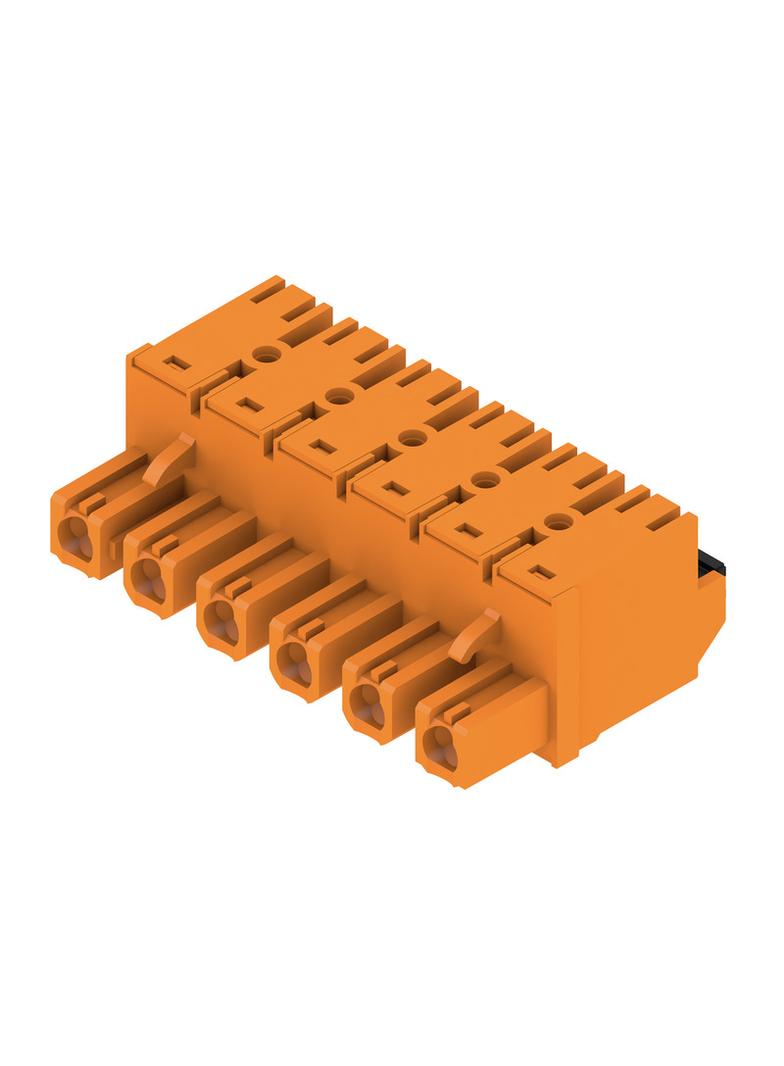 BLF 7.62HP/06/180 SN OR BX Złącze kablowe do płytek drukowanych /36szt./ WEIDMULLER