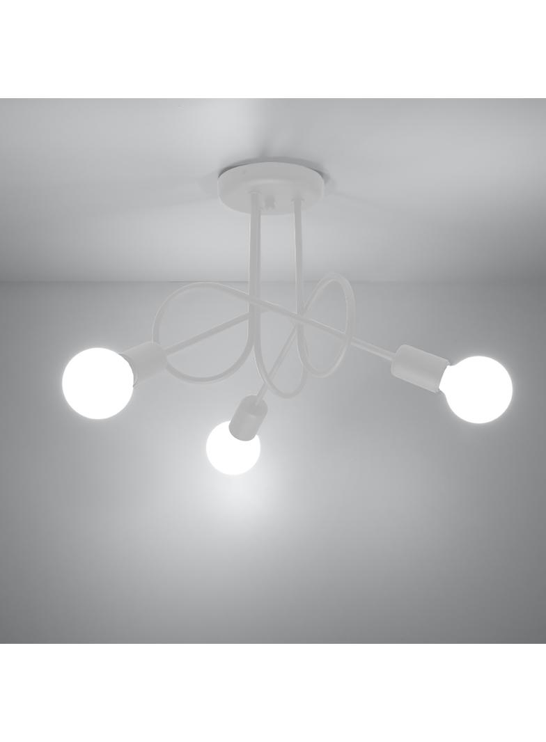 Żyrandol LOOP 3 biały