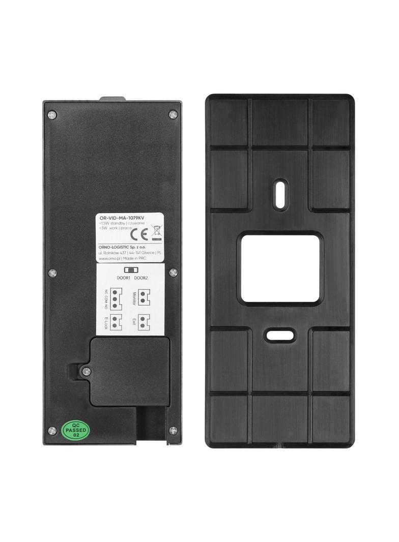 XIRAN zestaw wideodomofonowy bezsłuchawkowy monitor dotykowy 8" LCD Wi-Fi + APP na telefon z gn