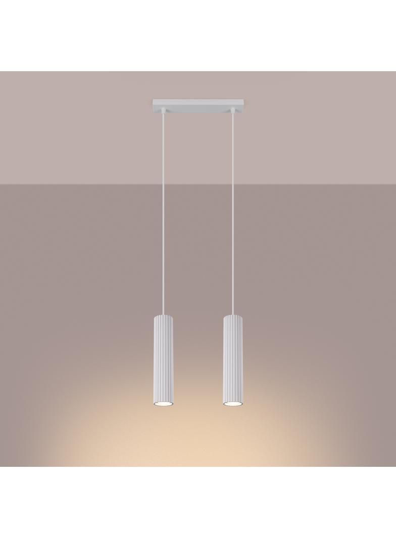 Sollux Lampa wisząca KARBON 2 biały SL.1536