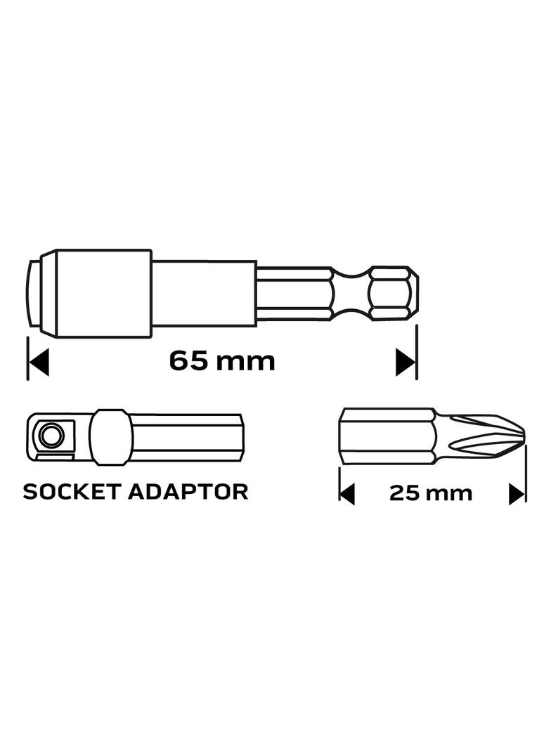 Zestaw bitów, 32 szt.