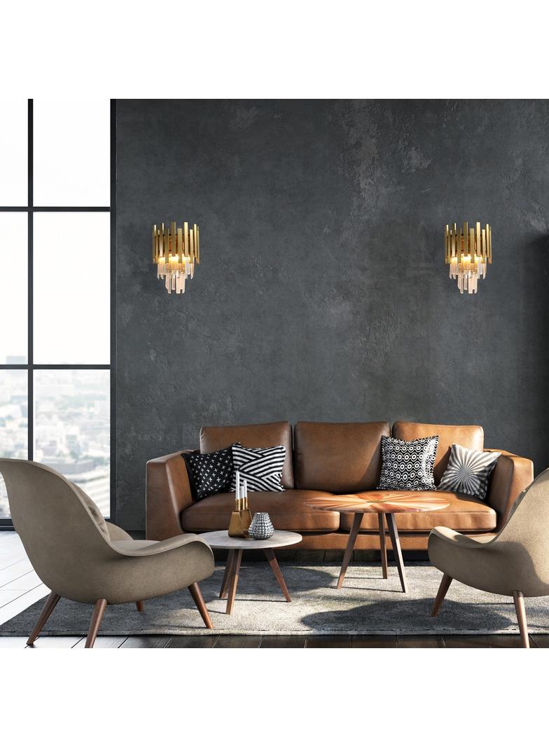 Milagro kinkiet Aspen Gold 2xE14 złoty ML5998
