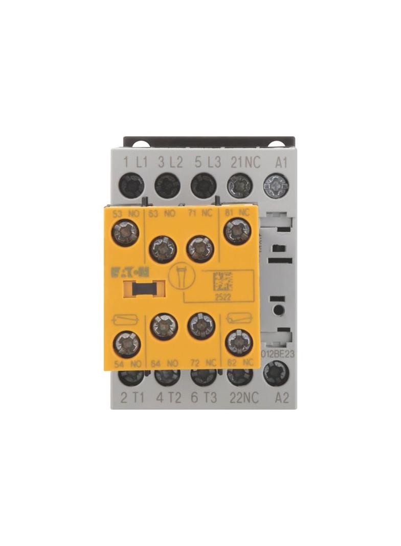DILMS12-R23(110V50HZ,120V60HZ) Stycznik mocy safety 12A 3P + 2Z + 3R sterowanie AC 191735 EATON