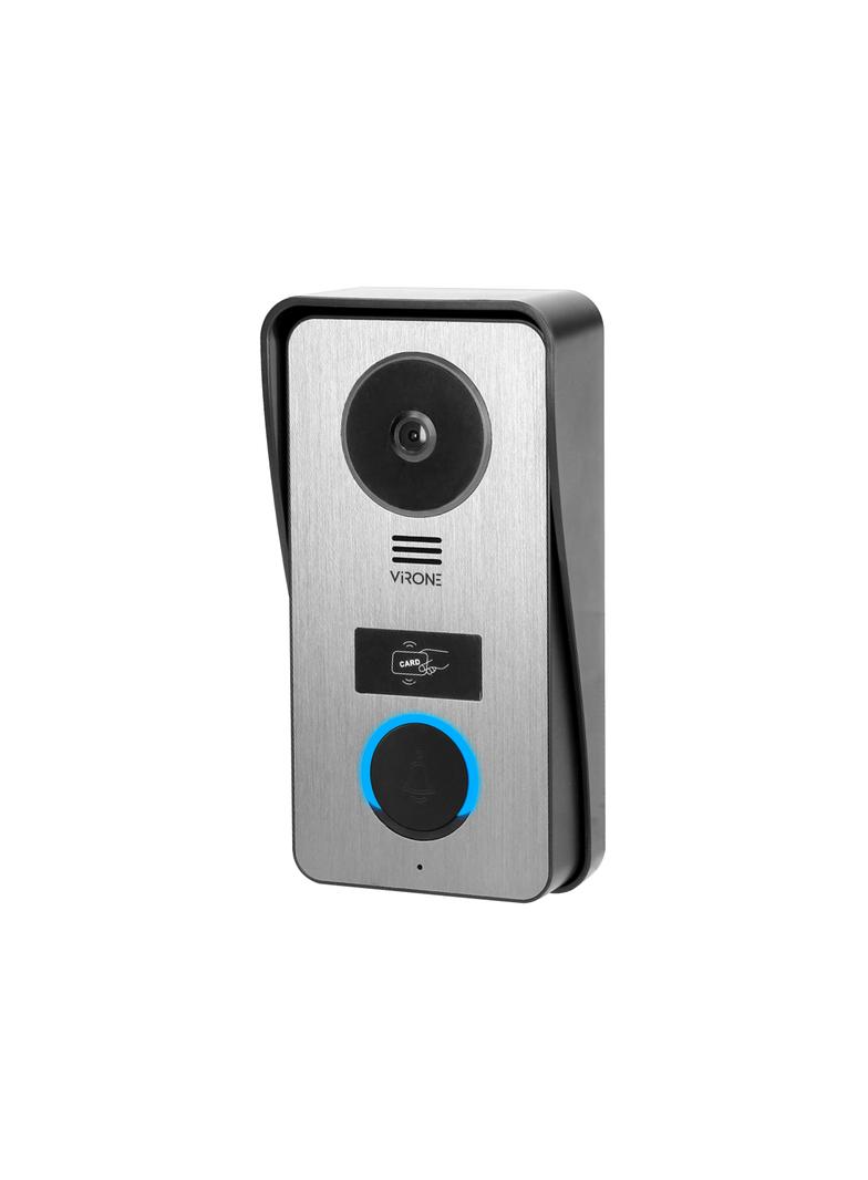 Zestaw wideodomofonowy bezsłuchawkowy dotykowy monitor LCD Wi-Fi + APP na telefon VDP-67 ORNO
