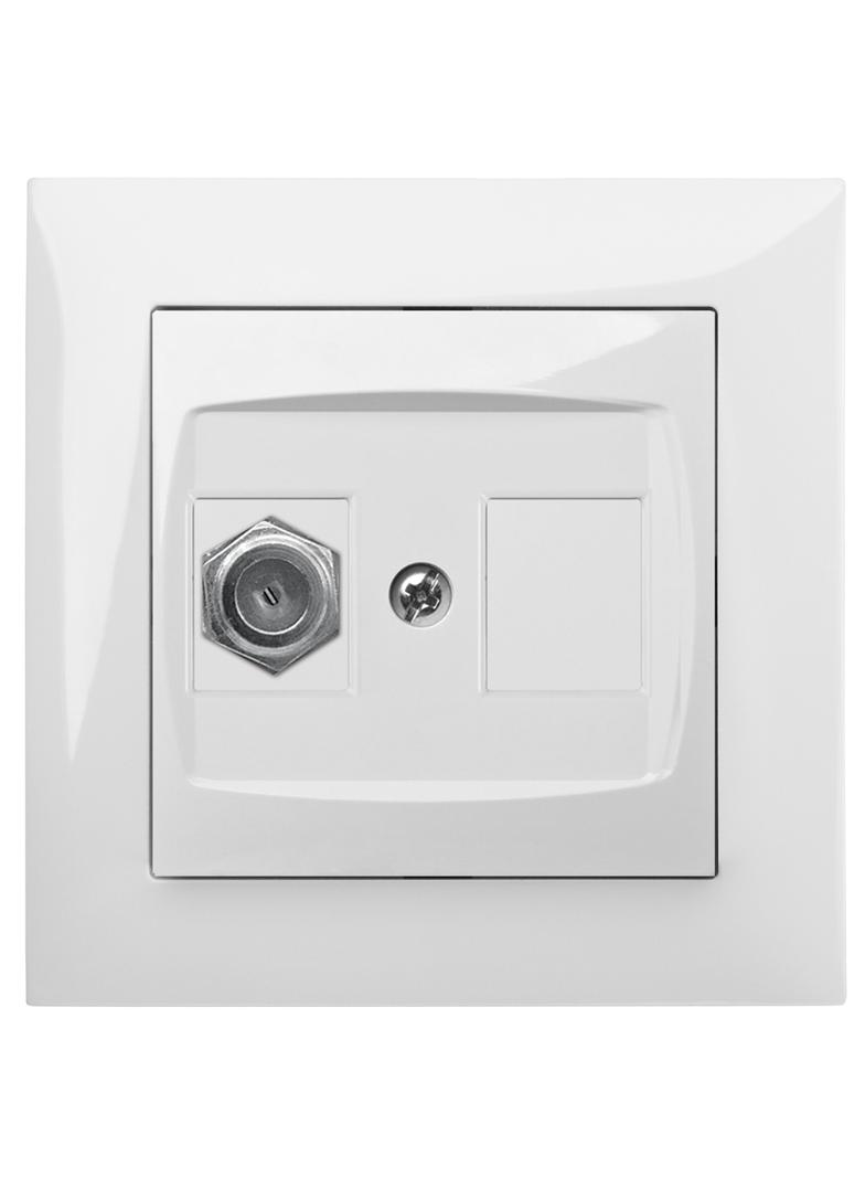 SENTIA Gniazdo TV typ F-F