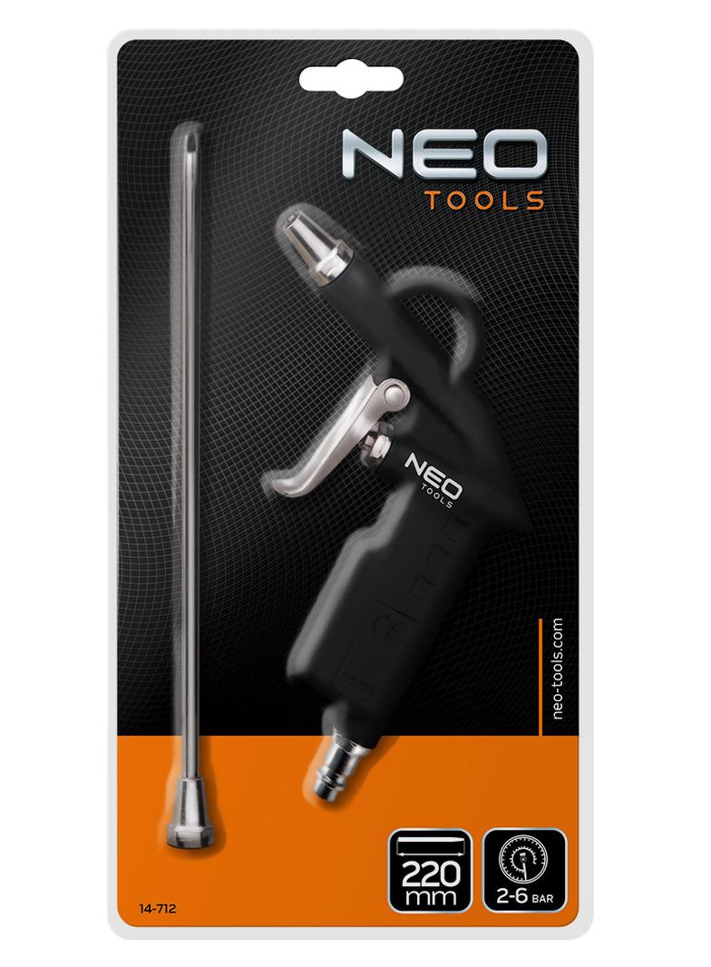 Pistolet do przedmuchiwania długi 300 mm