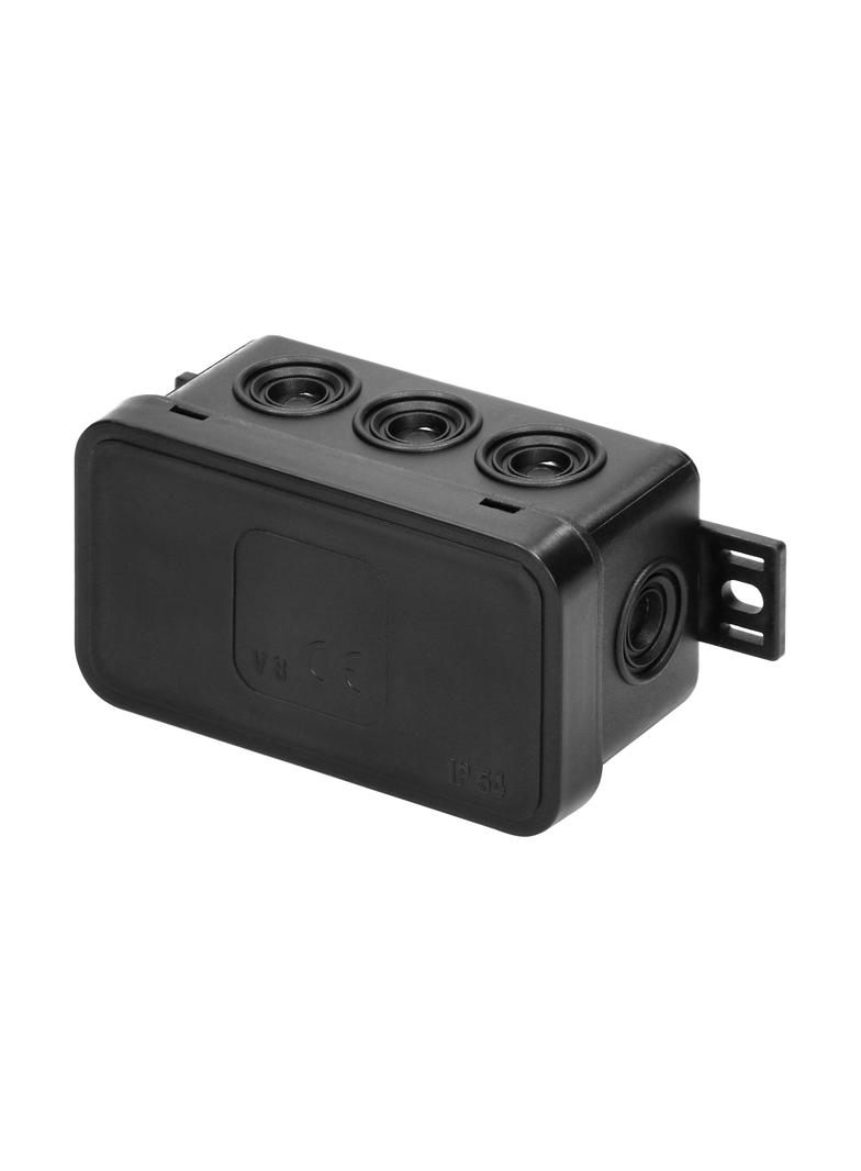 Puszka n/t CLICK IP54 8 przepustów kablowych 80x45x41mm czarny OR-JB-13805/B ORNO