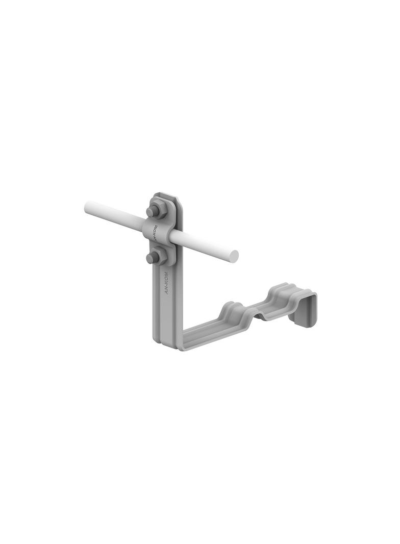 AN-24C/OG/-N Uchwyt dach.prof.pros.Z-śr. WZÓR 1 H=10cm /OG/