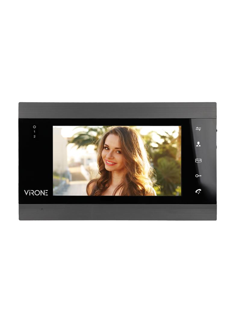 VIFIS Full HD zestaw wideodomofonowy bezsłuchawkowy z kamerą Full HD, szyfratorem, czytnikiem zbliże