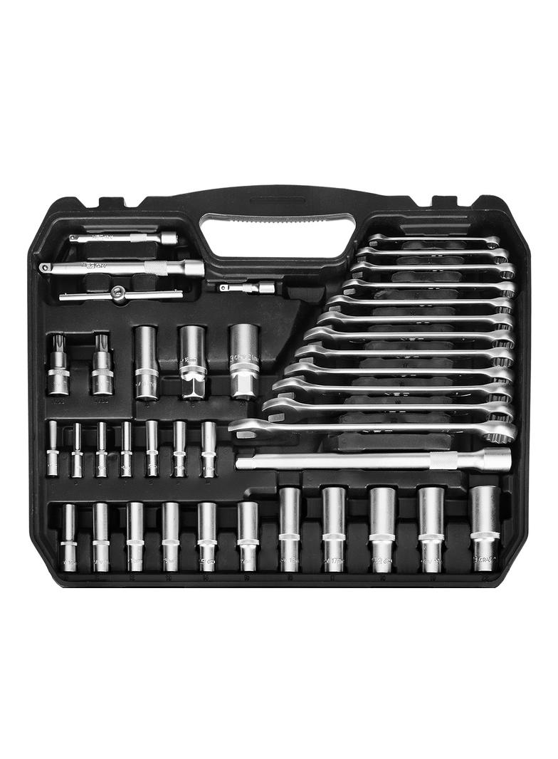 Zestaw kluczy 220 elementów 1/2", 3/8", 1/4"