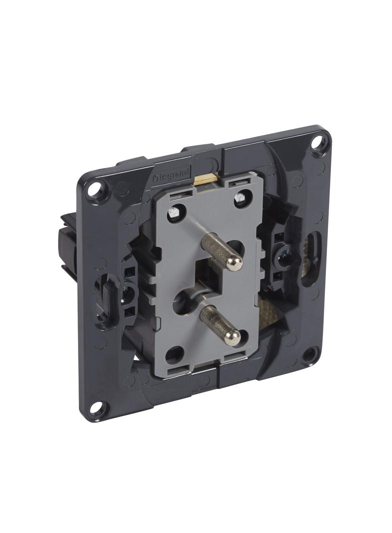 CELIANE - GNIAZDO WTYCZKOWE PODWÓJNE 2X2P+Z DO INSTALACJI W PUSZCE POJEDYNCZEJ, Legrand