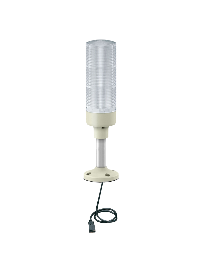 Harmony XVGU Kolumna sygnalizacyjna z buczkiem wielokolorowa LED USB 5V DC fi60 XVGU3SHAV Schneider