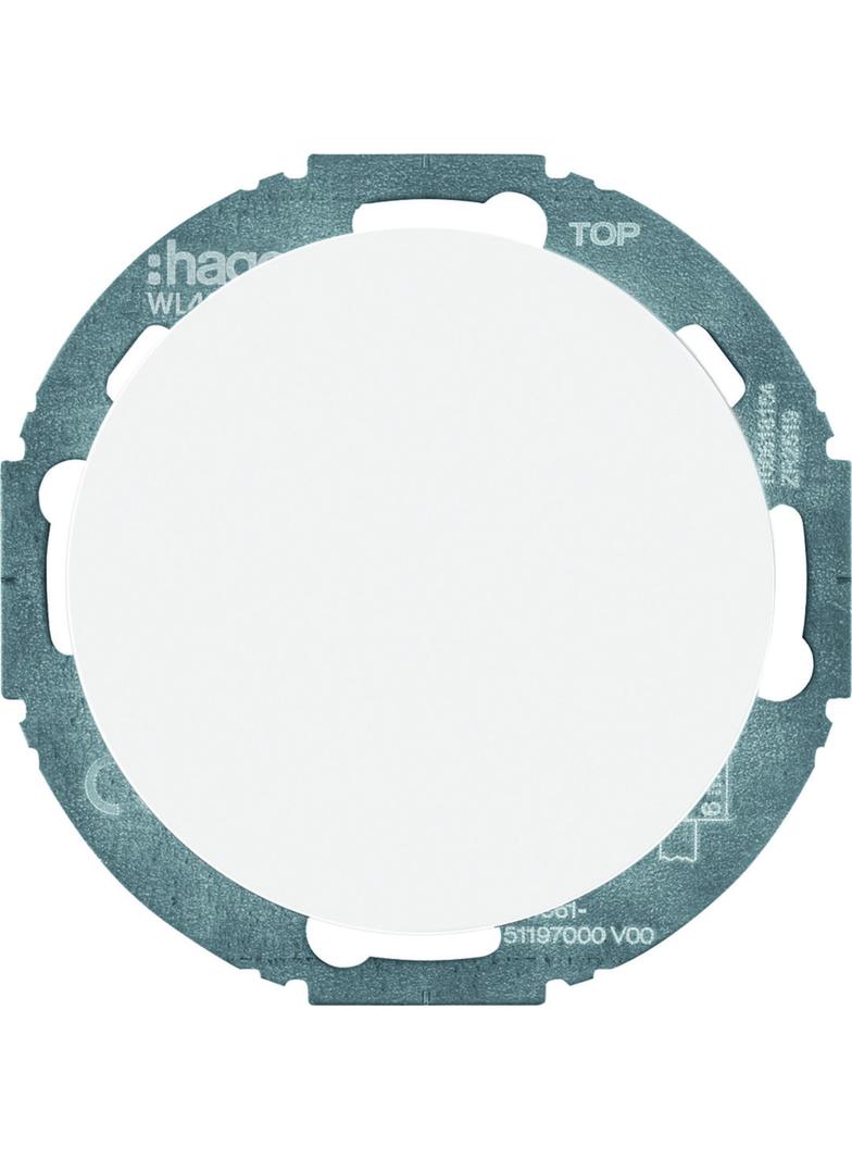 R.classic Rozszerzenie ściemniacza obrotowego komfort z płytką czołową biały Berker 29452089 WL4041WG HAGER