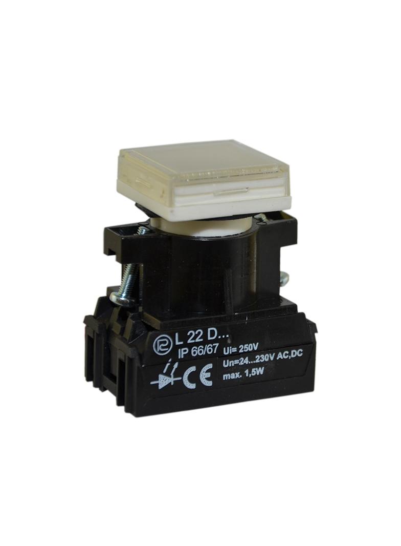 Lampka L22KD/24V-230V biała