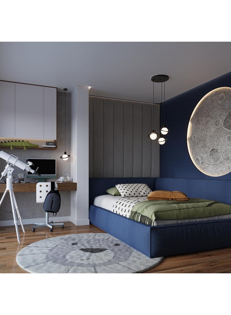 Lampa wisząca HYPERION 3P czarny