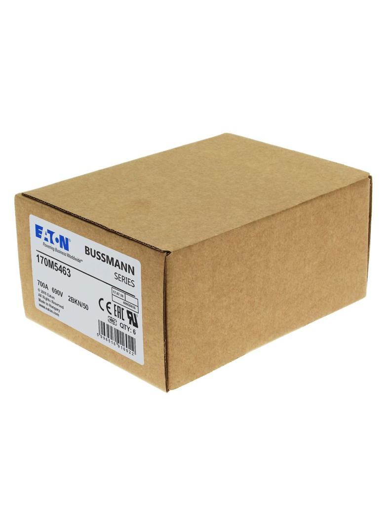 FUSE 700A 690V 2BKN/50 AR UC Wkładka szybka 700A AC 690V rozmiar 2 aR IEC UL 170M5463 EATON