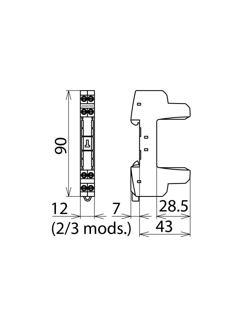 Podstawa do BLITZDUCTOR XT Ex (i)