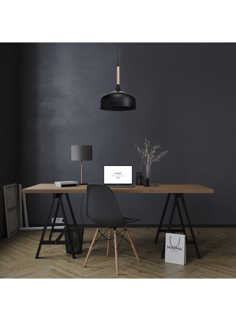 MILAGRO Lampa wisząca TAYLOR BLACK 1xE27 60W