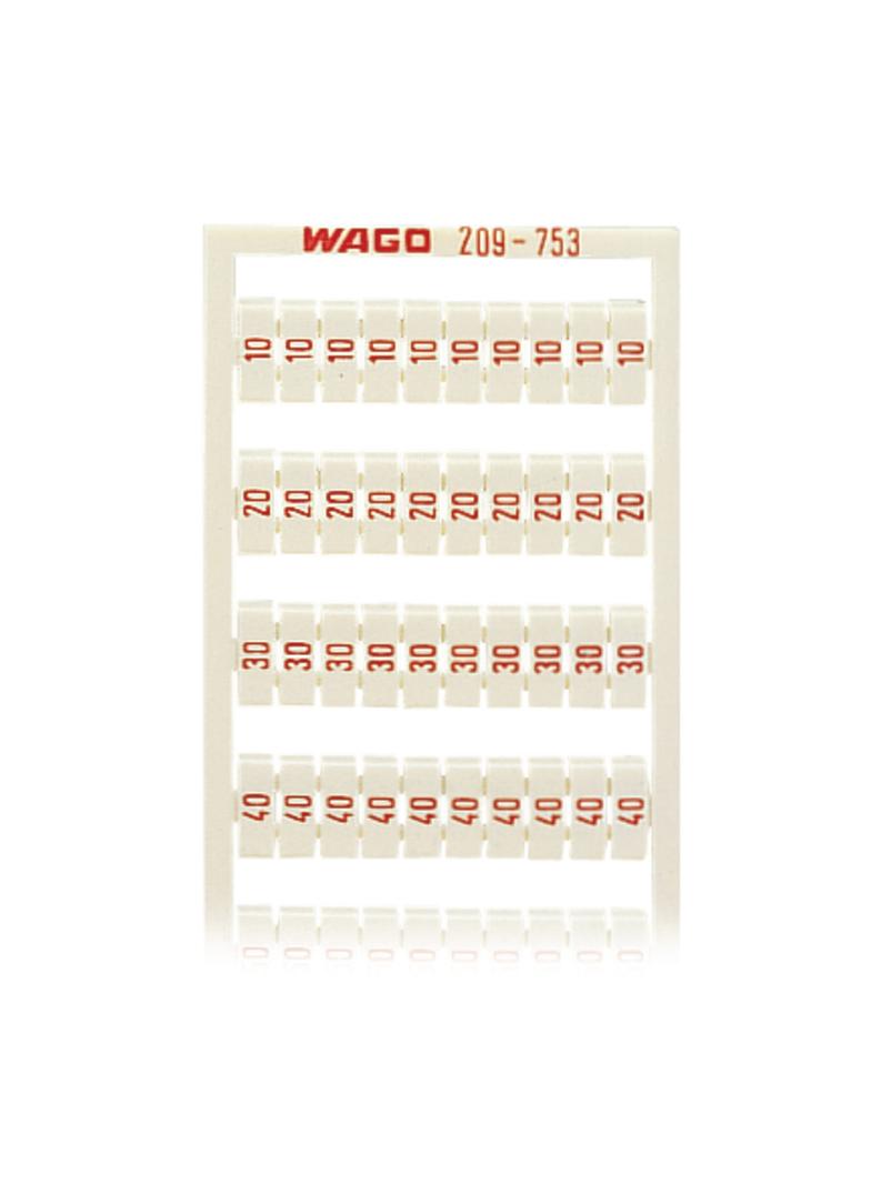 ramka z oznacznikami 20 x 10 20...50 nadruk czerwony