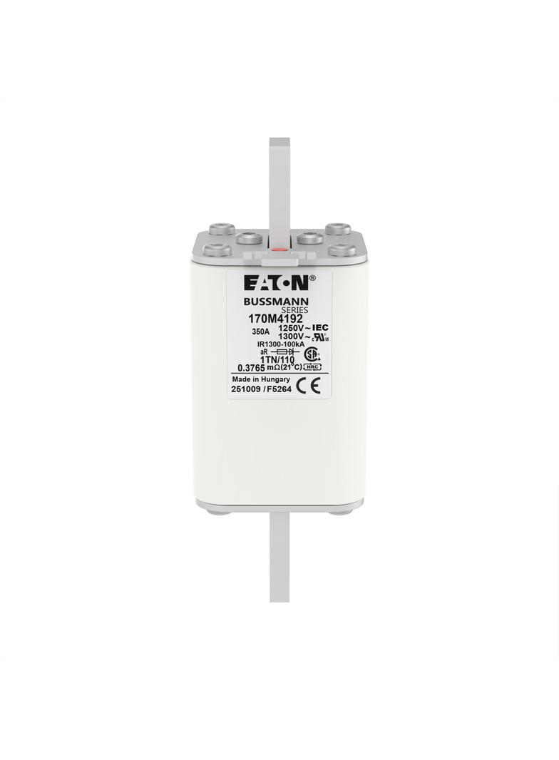 FUSE 350A 1250V 1TN/110 AR CU Wkładka szybka 350A AC 1250V rozmiar 1 53x66x138 mm aR DIN I 170M4192