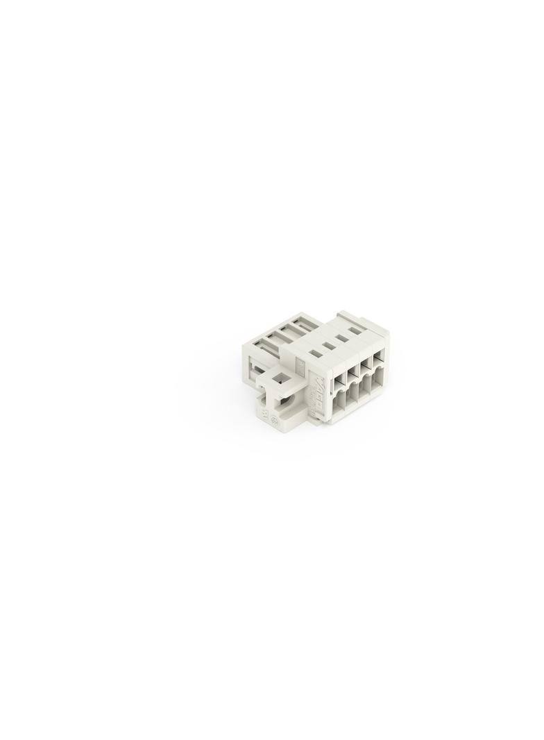 MCS-MINI Classic wtyk 4-bieg. j-szary raster 3,5 mm /50szt./ WAGO