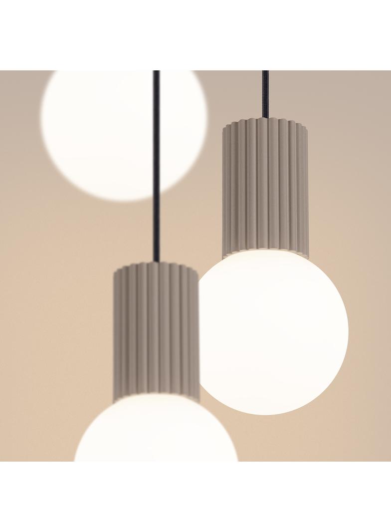 Lampa wisząca HALO 3P taupe