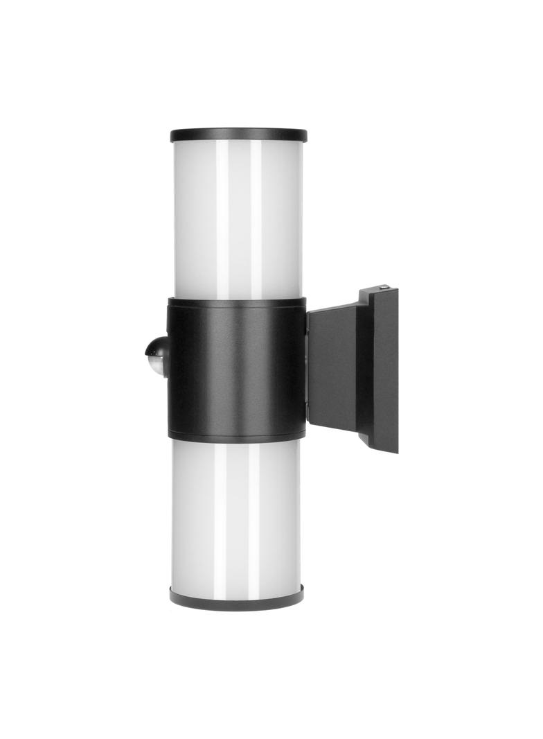 DALIA oprawa ogrodowa z czujnikiem PIR, 2xE27, max. 2x15W, IP54, czarna