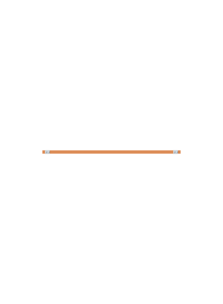 ZX2346 Szyna miedziana 30x5mm szerokość 5PW 1250mm V2, A2 (do samodzielnego montażu)