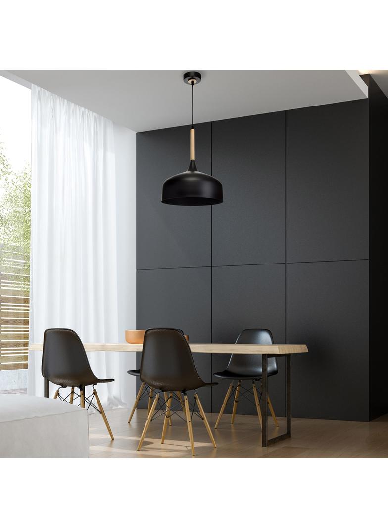 MILAGRO Lampa wisząca TAYLOR BLACK 1xE27 60W