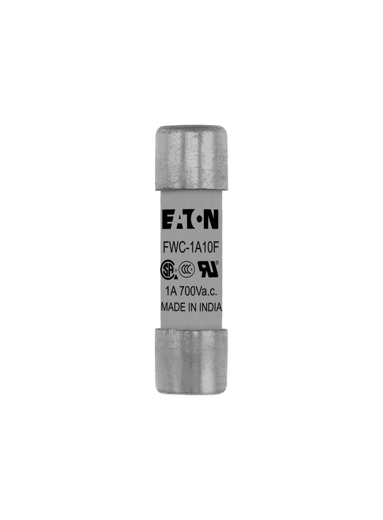 1AMP 700V AC UL FERRULE 10x38MM FUSE Wkładka szybka 1A AC 700V 10x38 mm aR UL FWC-1A10F EATON